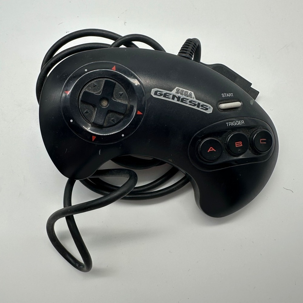 Sega Genesis Controller 3 Button Model 1650 Authentic Original OEM Controller